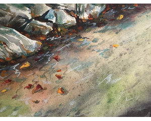 "The Shallows" Original Watercolor Painting by Chris Wakefield